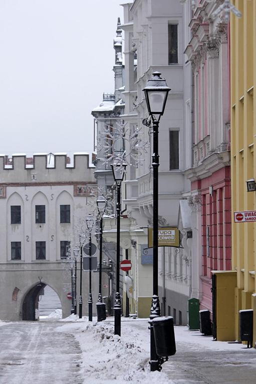 Apartament Pod Kopernikiem II v zime