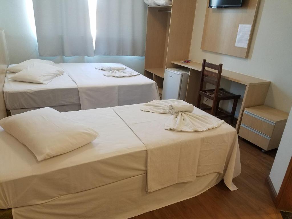 Krevet ili kreveti u jedinici u okviru objekta MS Palace Hotel
