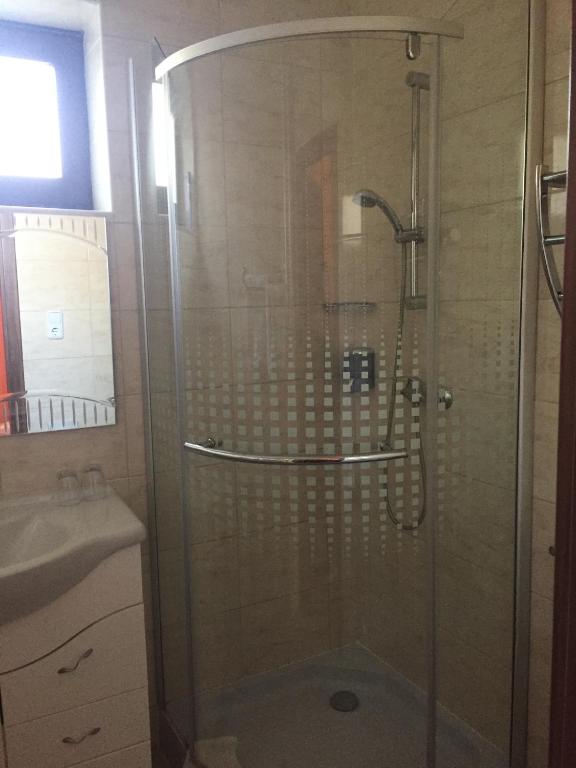 Koupelna v ubytování Beatrix Hotel
