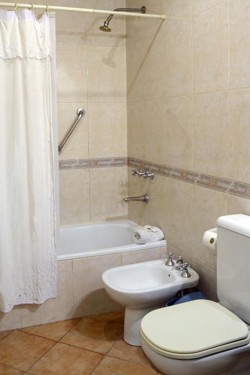 Koupelna v ubytování Apart Hotel Maue