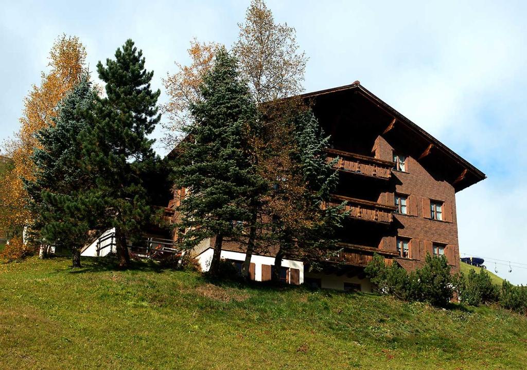 Budova, kde se bed and breakfast nachází