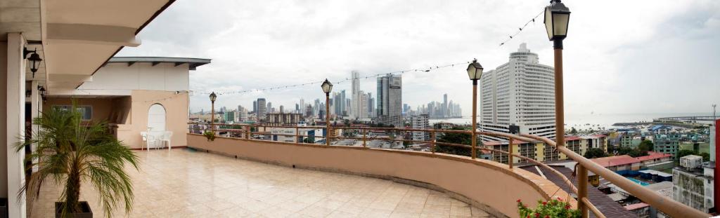 Balkón nebo terasa v ubytování Hotel República Panamá