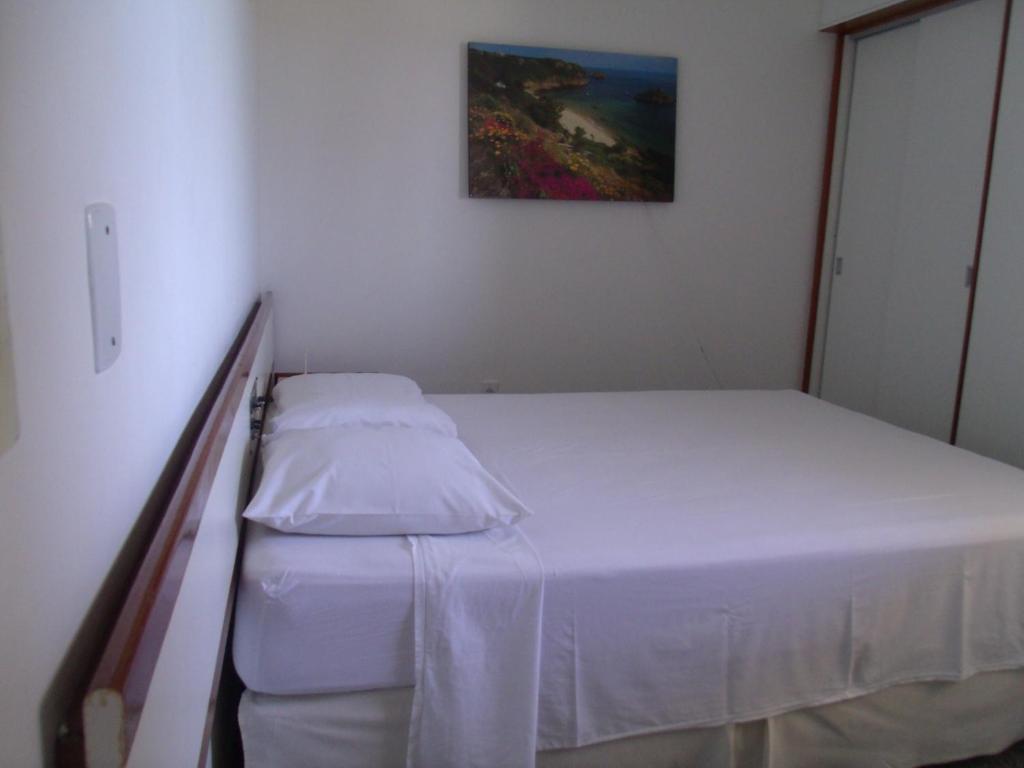 Voodi või voodid majutusasutuse Iracema Residence Hotel Flat toas