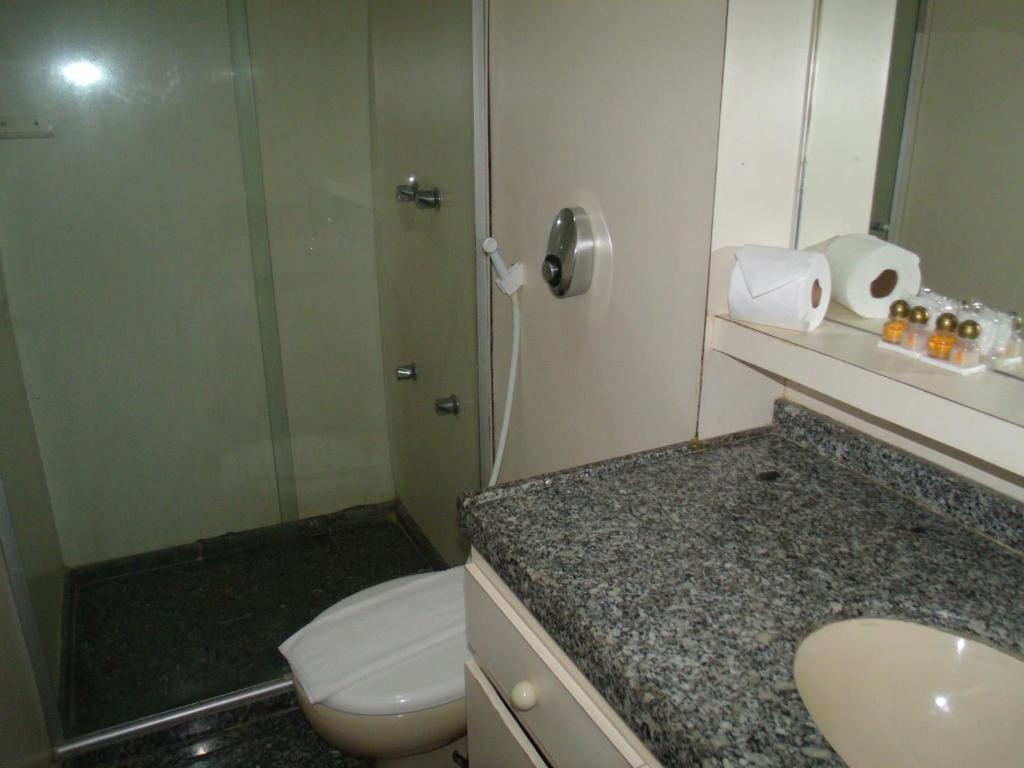 Vannituba majutusasutuses Iracema Residence Hotel Flat