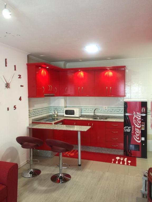 Una cocina o zona de cocina en Apartamento Centro Frente Muralla