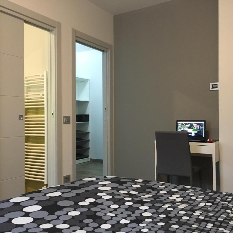 TV a/nebo společenská místnost v ubytování B&B ARCOBALENO