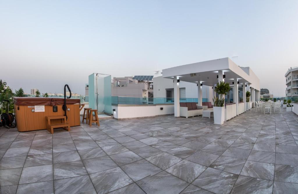 Balkón nebo terasa v ubytování Art & Wine Boutique Hotel