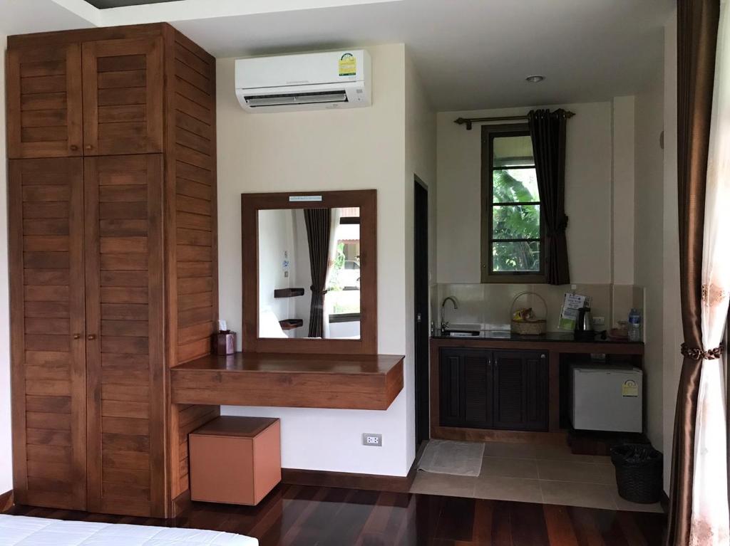 Kuchyň nebo kuchyňský kout v ubytování Lantala Residence