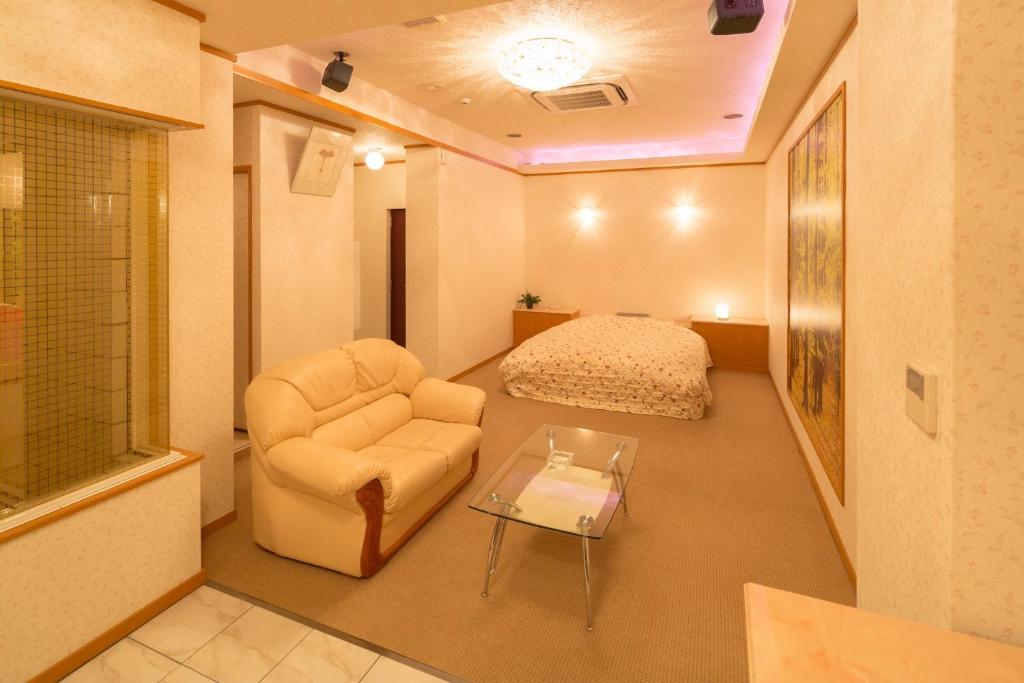 Posezení v ubytování Hotel Sagano (Adult only)