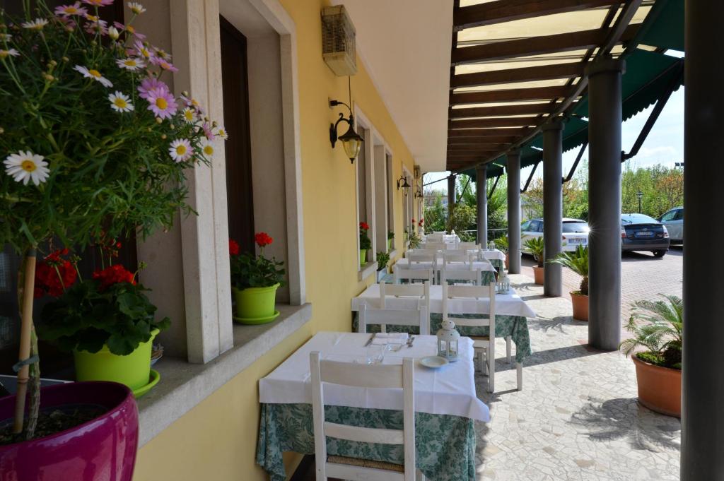 Restaurace v ubytování Locanda Grego