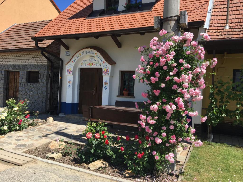 Ogród w obiekcie Sklipek U Tomáša