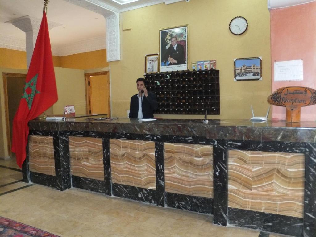 Vstupní hala nebo recepce v ubytování Hotel Taddart