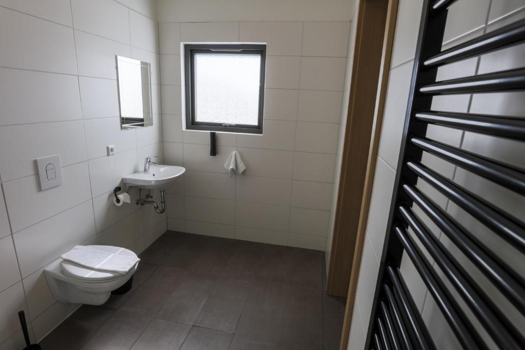 Koupelna v ubytování Lilja Guesthouse