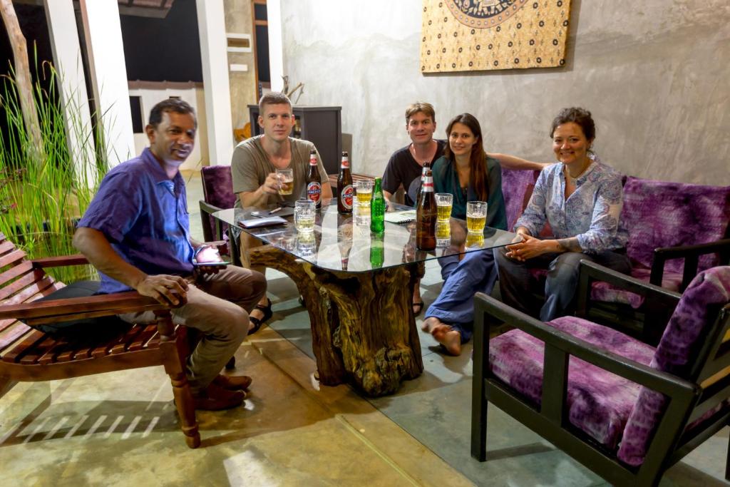Nápoje v ubytování Nelu Villa Sigiriya