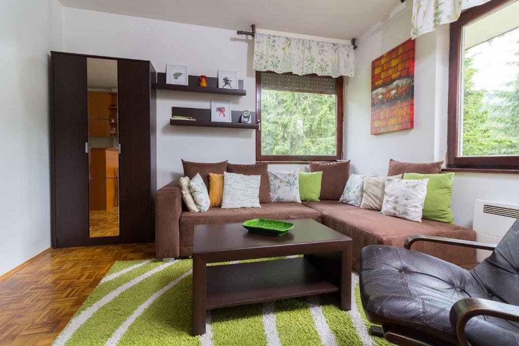 Et opholdsområde på Apartment Košuta A2