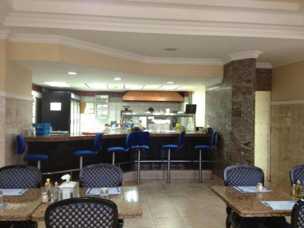 Kuchyň nebo kuchyňský kout v ubytování Eurohotel