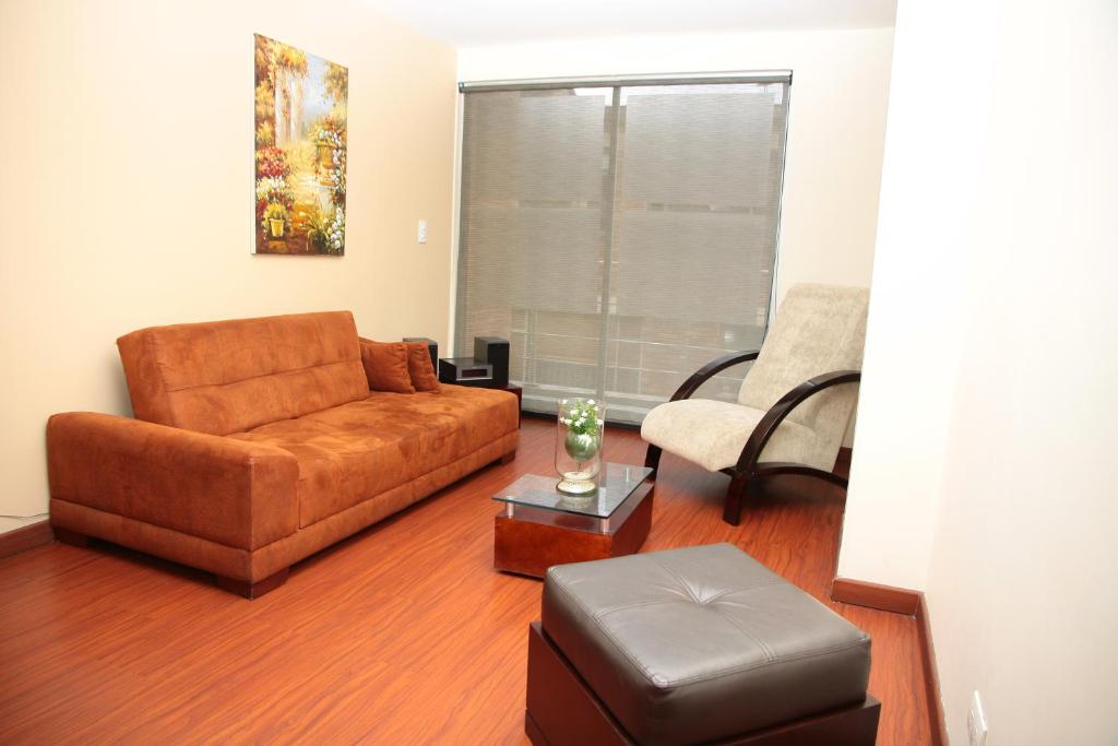 Posezení v ubytování Aparta-Suites Mirador del Recuerdo