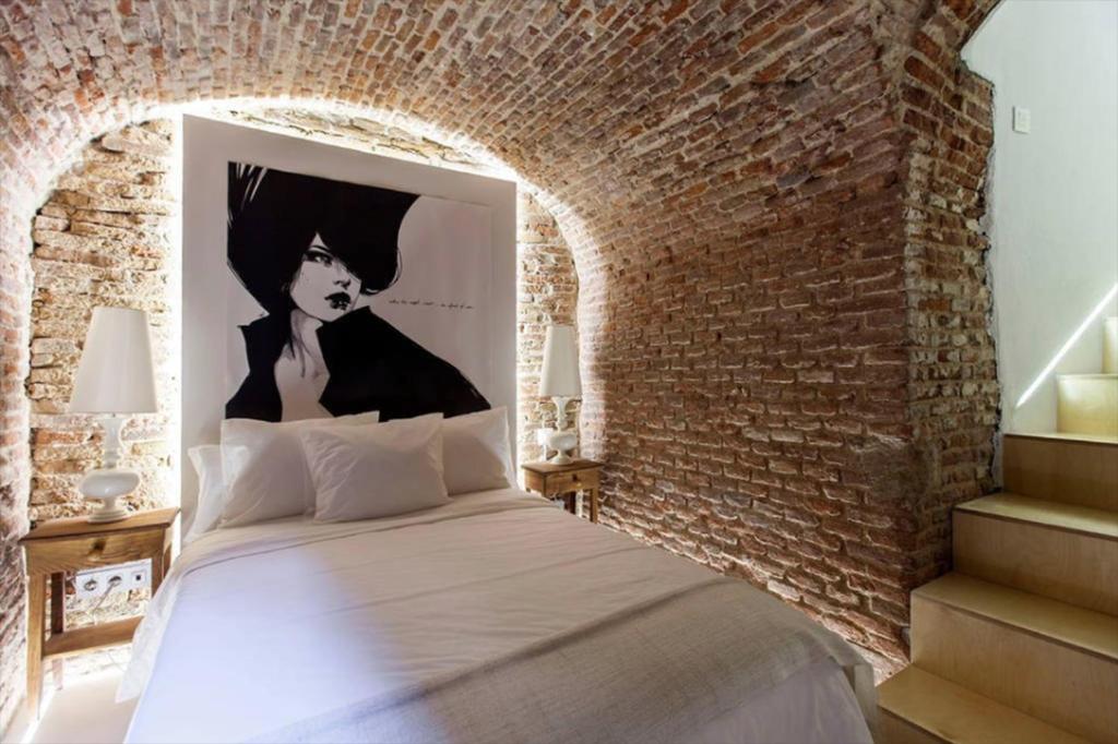 Postel nebo postele na pokoji v ubytování Madrid to heaven Apartment
