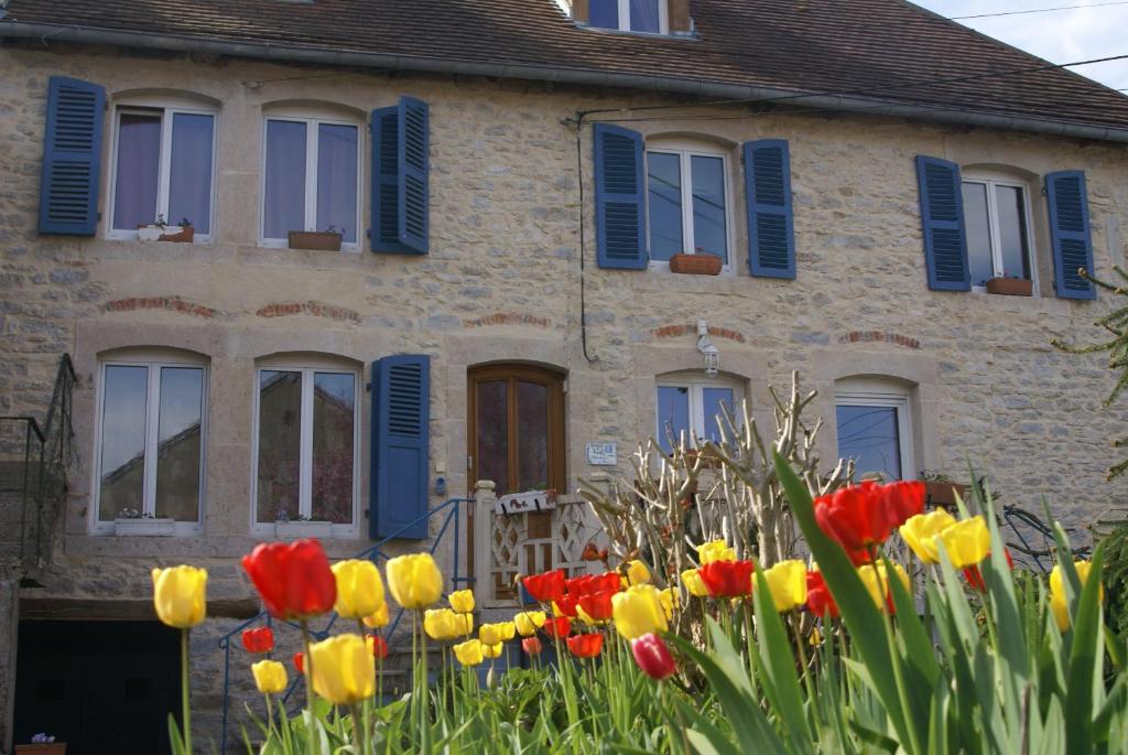 Zahrada ubytování Chambres d'hôtes Les Charmettes