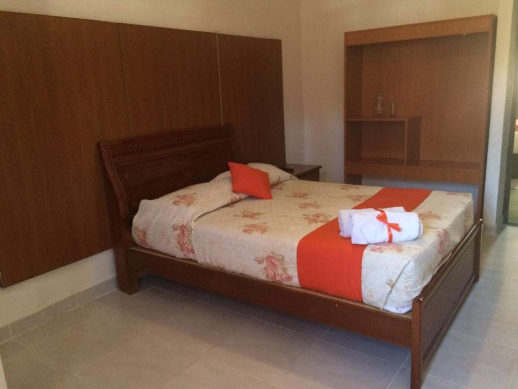 Postel nebo postele na pokoji v ubytování Hotel Via Espana