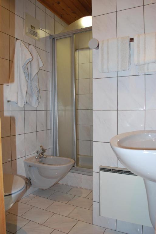 Koupelna v ubytování Appartement Seebacher