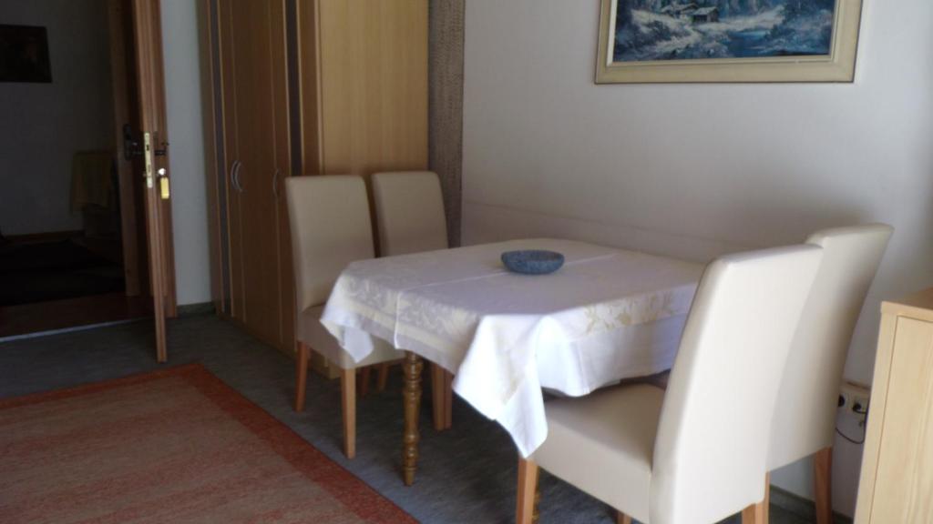 Posezení v ubytování Landhaus Krinnenspitze