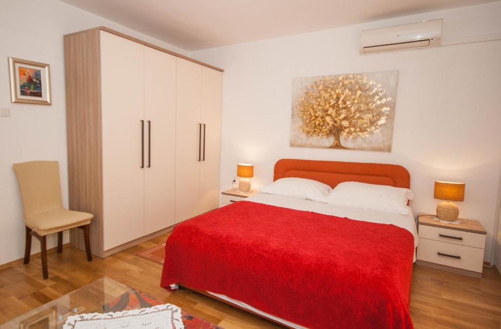 Posteľ alebo postele v izbe v ubytovaní Rooms Nadica