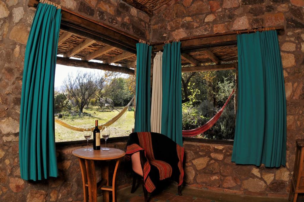 Zahrada ubytování LAS JARILLAS Hostería & Bodega