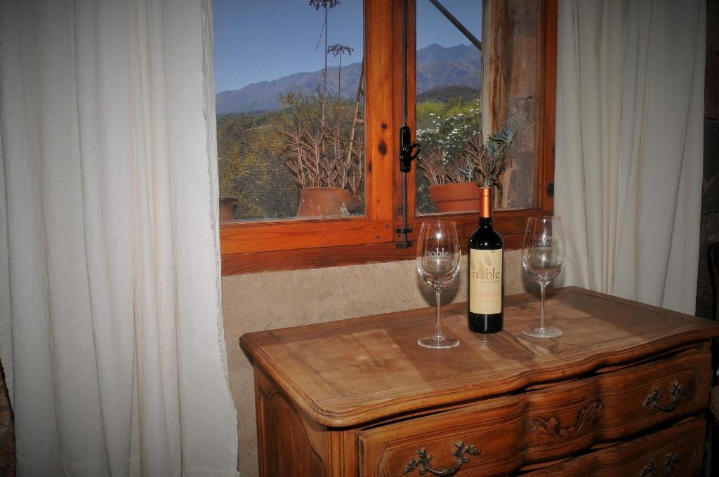 Nápoje v ubytování LAS JARILLAS Hostería & Bodega