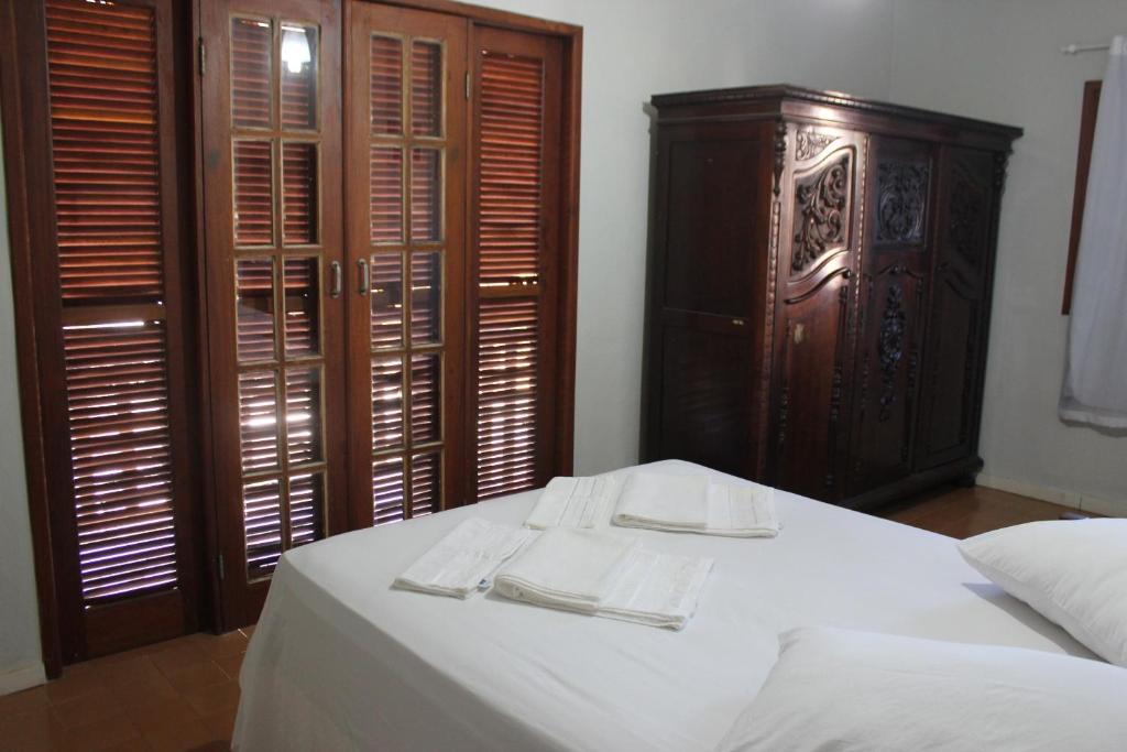 Voodi või voodid majutusasutuse Hostel Luz toas