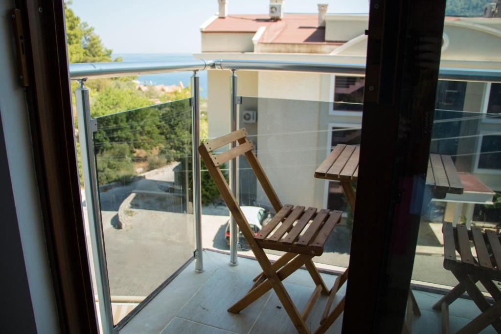 Balkón nebo terasa v ubytování Eden Pyara Hotel Turunc