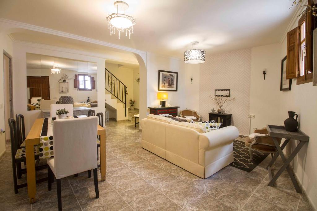 Posezení v ubytování Casa Maltea
