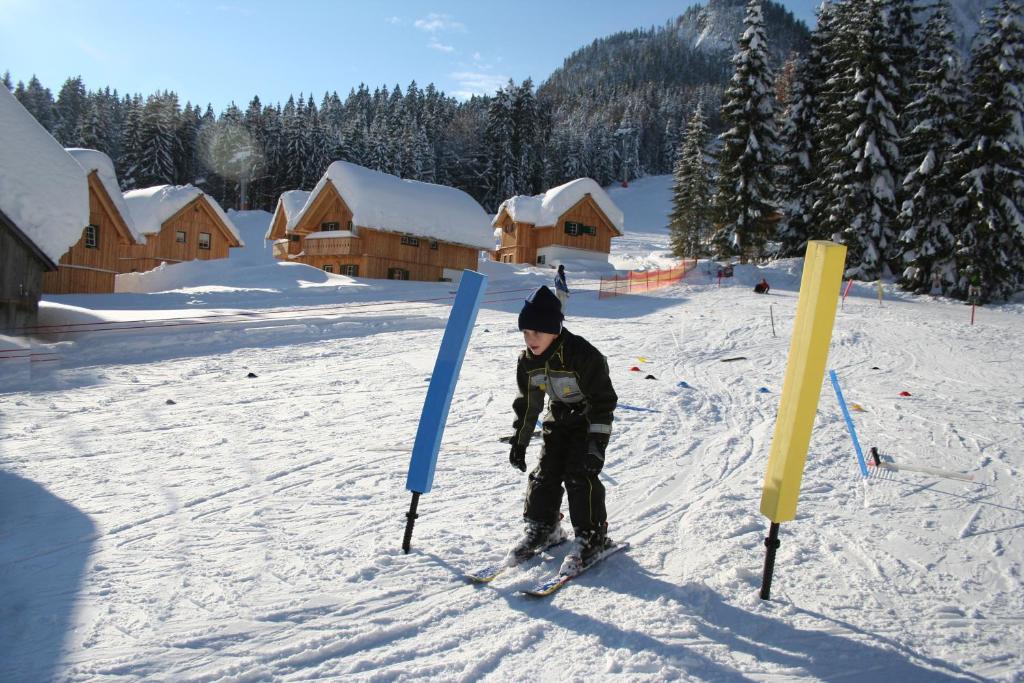 AlpenParks Hagan Lodge Altaussee v zimě