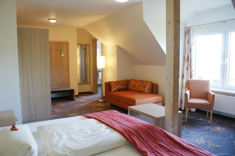 Posezení v ubytování Flair-Hotel Neeth
