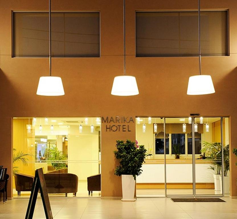 Vstupní hala nebo recepce v ubytování Marika Hotel