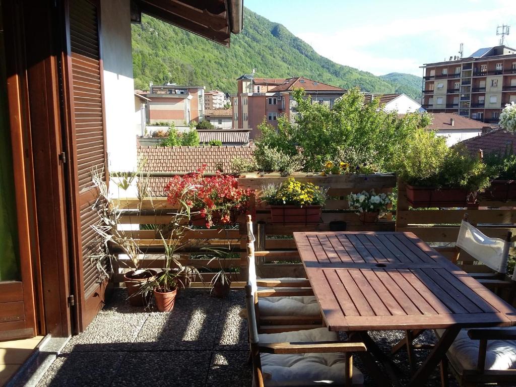 Nespecifikovaný výhled na hory nebo výhled na hory při pohledu z apartmánu