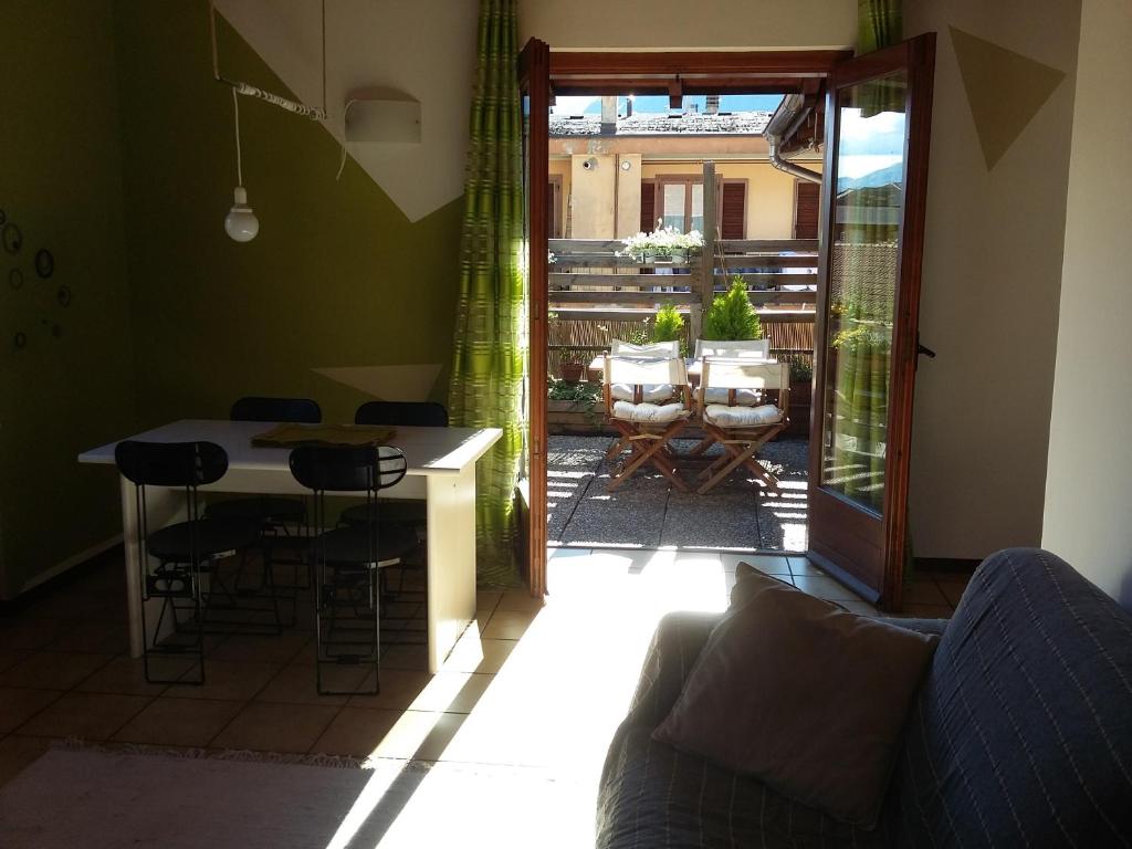 Posezení v ubytování Casa Avezza