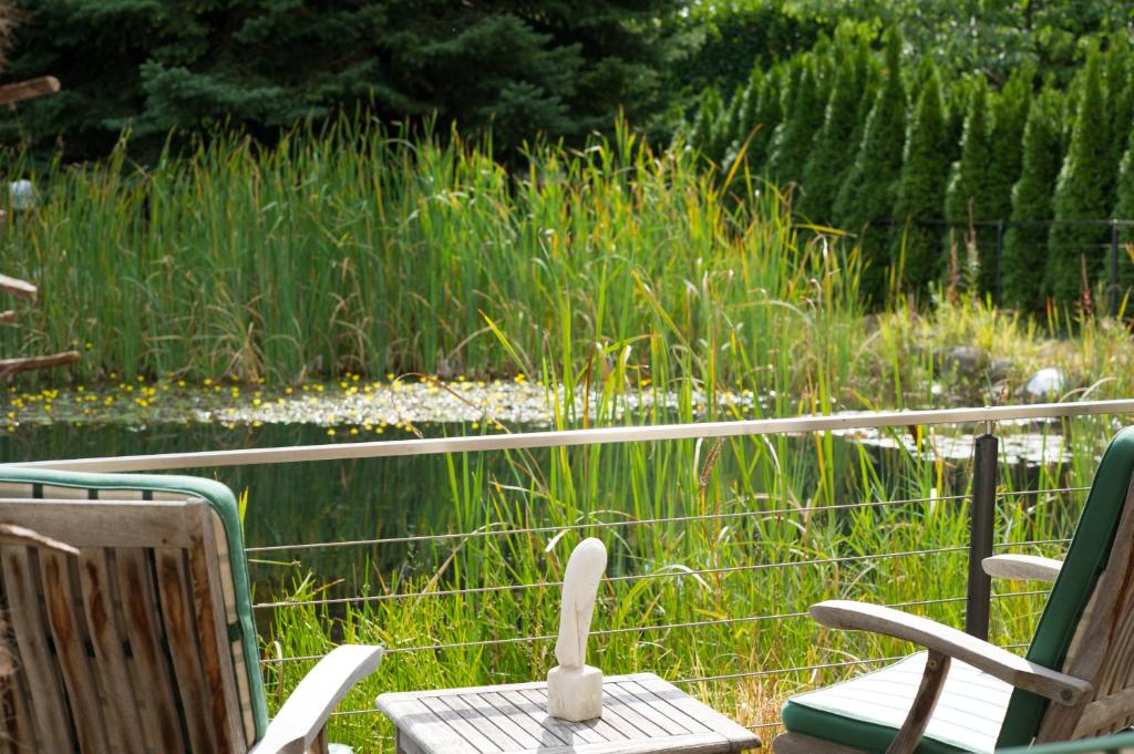 Zahrada ubytování Premium Apartments Faselehof