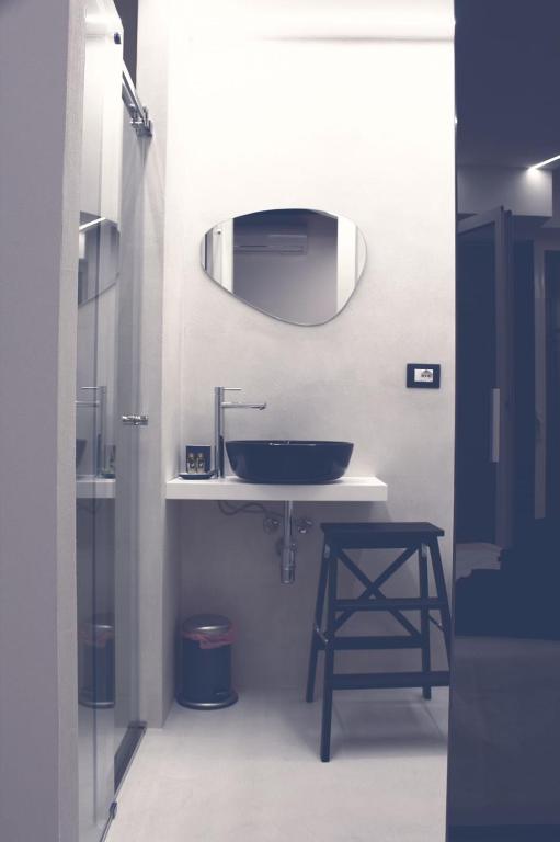 Koupelna v ubytování Ananke B&B