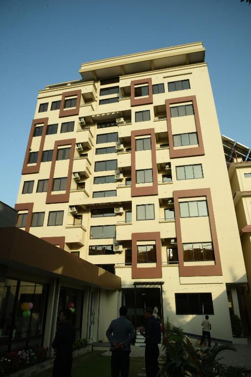 Budova, kde se hotel nachází