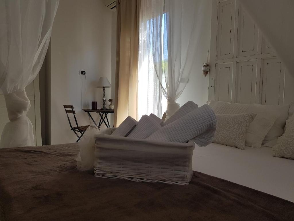 Posezení v ubytování B&B Albaluna