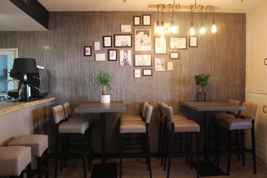 Restaurace v ubytování Hotel-Restaurant Le Sorgia
