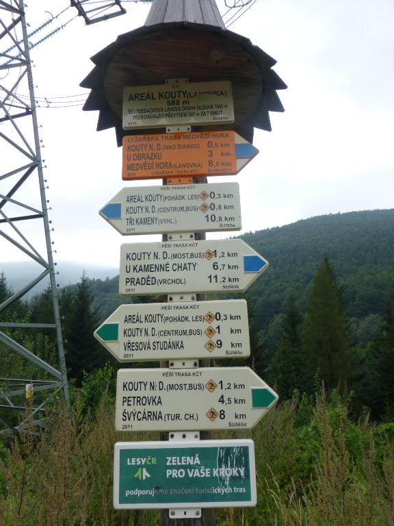 Příroda nedaleko apartmánu