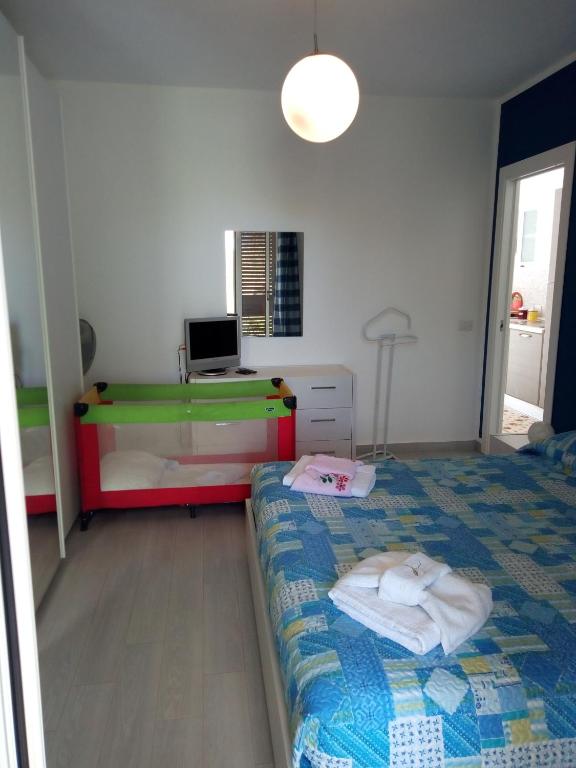 Posteľ alebo postele v izbe v ubytovaní Villa Giorgia