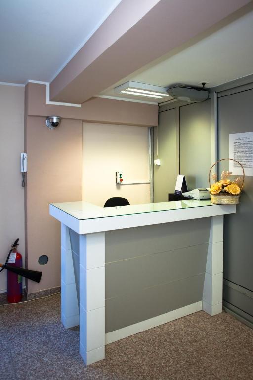 Kuchyň nebo kuchyňský kout v ubytování Guesthouse Vitez