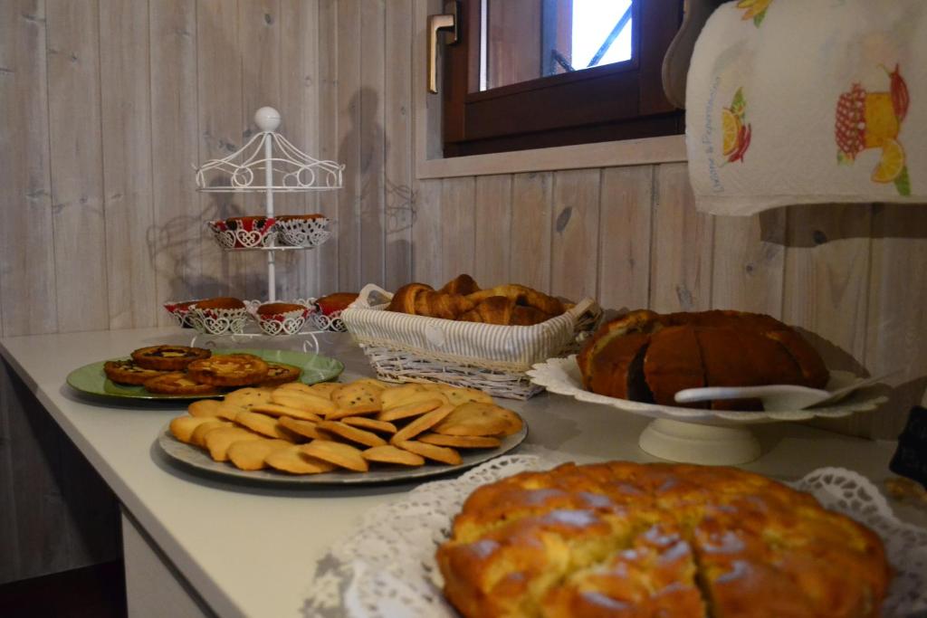 Jídlo v bed and breakfast nebo okolí