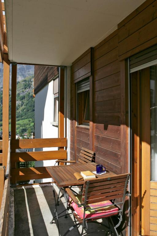 Balkón nebo terasa v ubytování Haus Rothorn, Swiss Alps