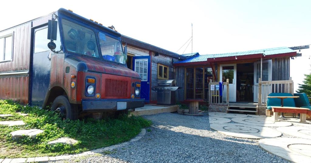 Budova, kde se hostel nachází