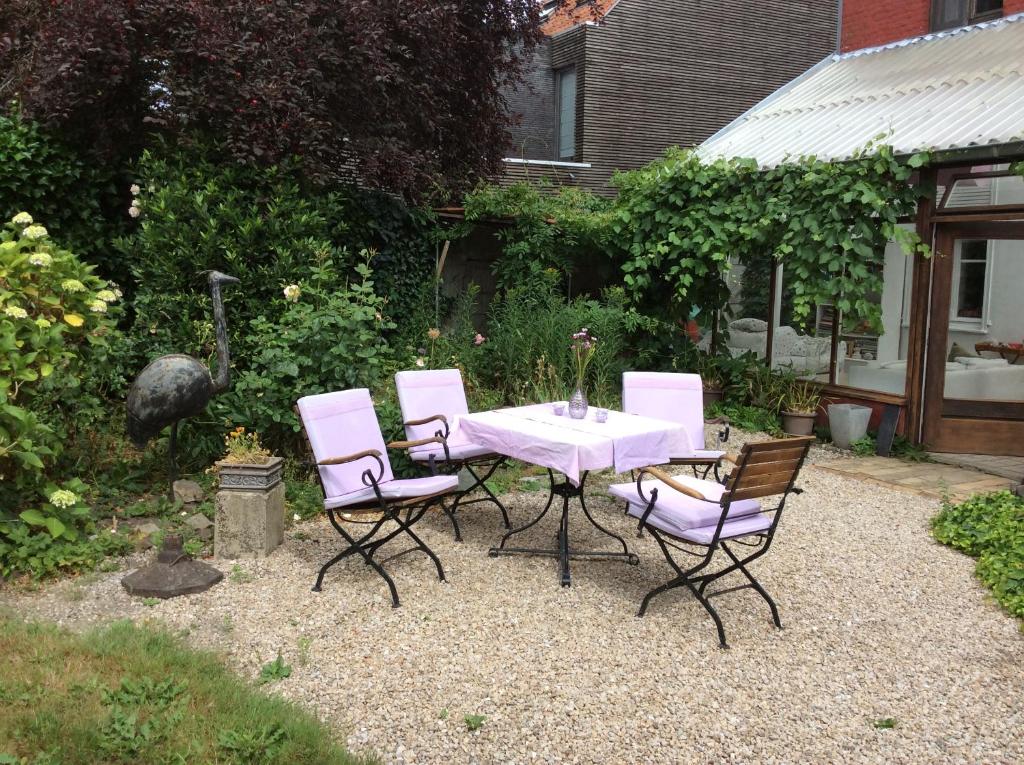 Zahrada ubytování Beaux Temps b&b