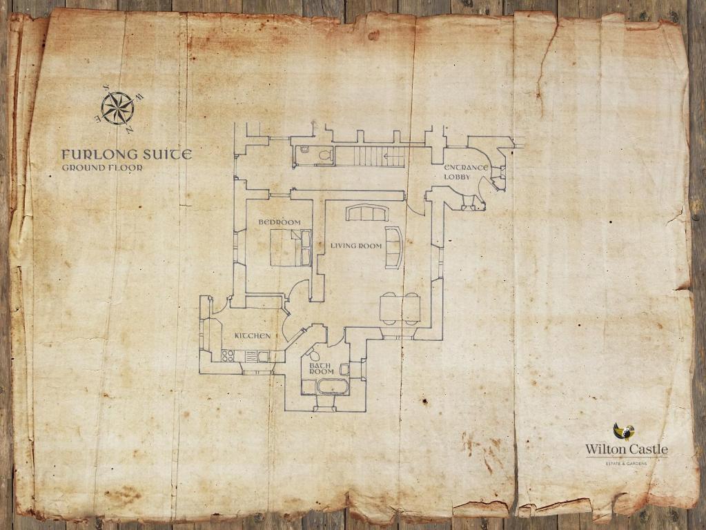 Půdorys ubytování Wilton Castle